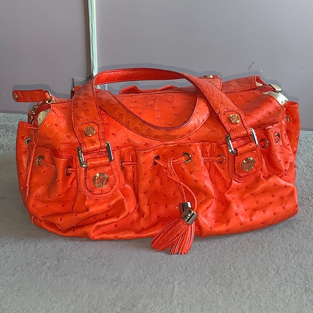 Victor Hugo Bag Ostrich